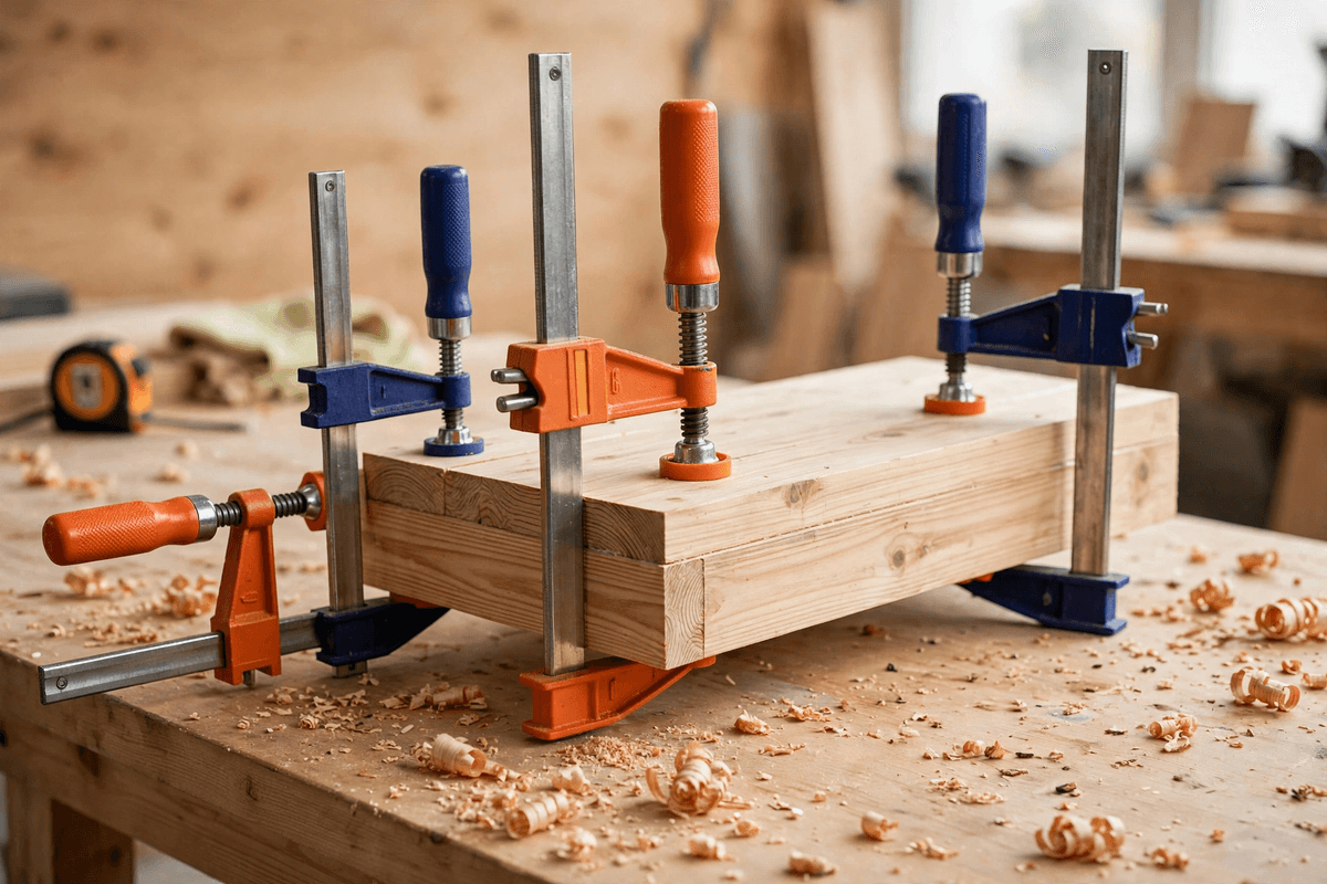 Best Bar Clamps for Woodworking 2026: 5 Clamps Compared for Clamping Force and Throat Depth