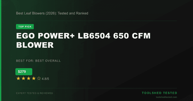 EGO Power+ LB6504 650 CFM Blower