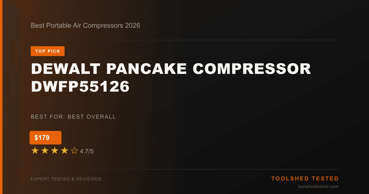 Best Portable Air Compressors 2026