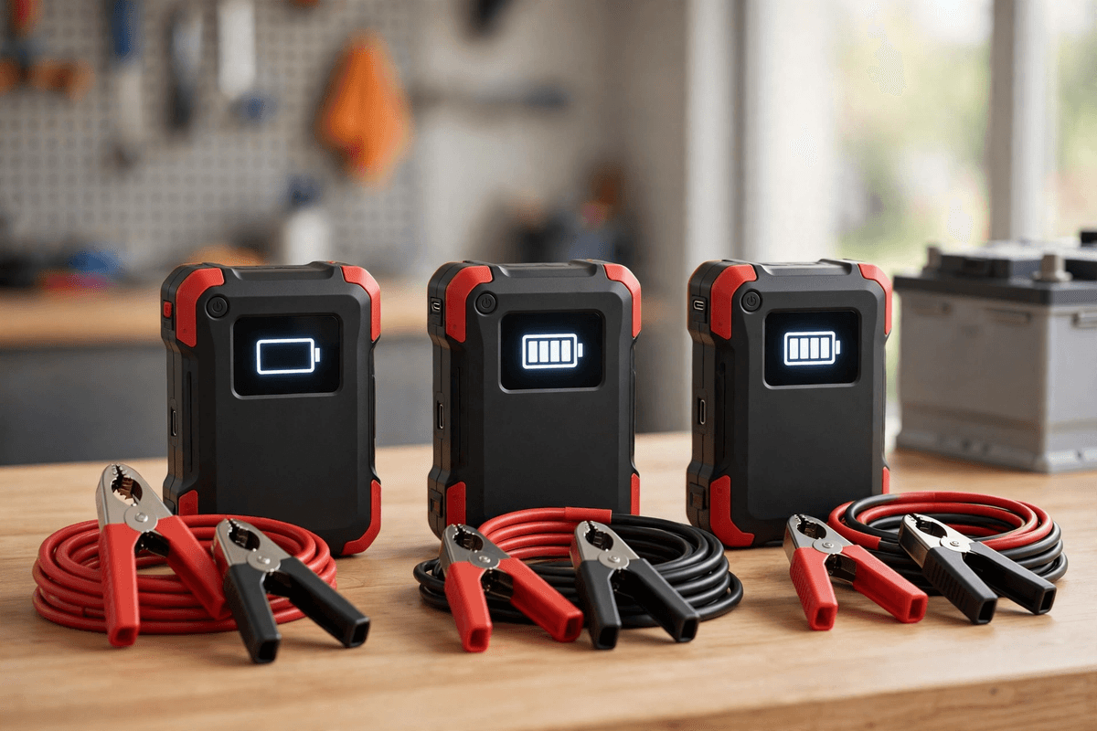 Best Portable Jump Starters 2026: 5 Models Compared for Cranking Power and Safety