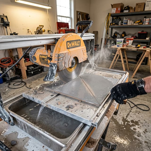DEWALT D24000S 10-Inch Wet Tile Saw