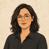 Illustrated portrait of Morgan Hale