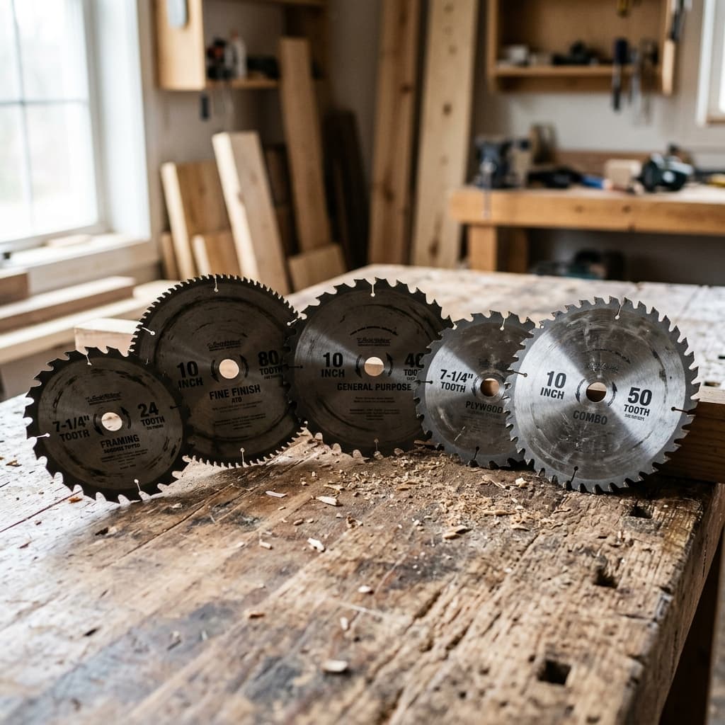 Best Circular Saw Blades (2026): 5 Compared for Wood, Metal, and Clean Cuts