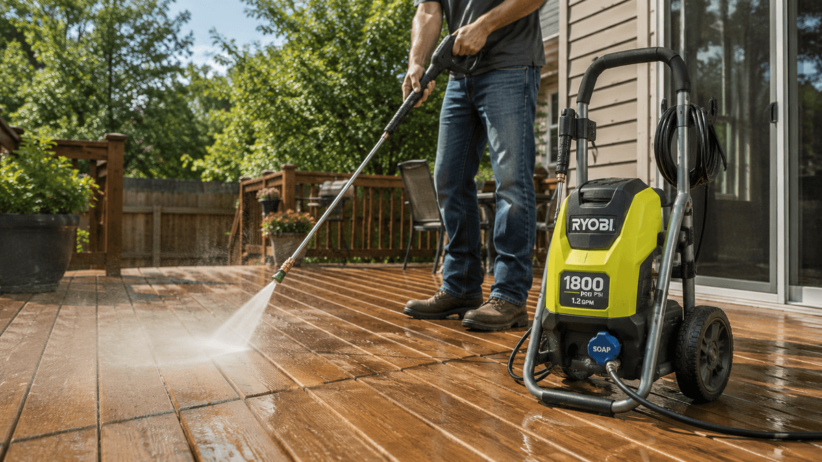 Best Pressure Washers for Decks 2026: 5 Tested for Wood-Safe Cleaning