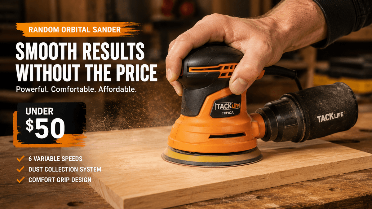 Best Random Orbital Sander Under $50 (2026): 5 Tested and Ranked